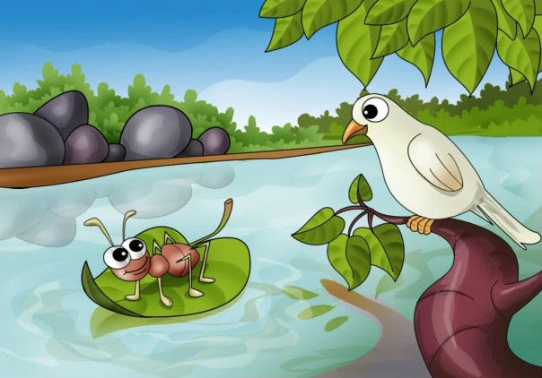 Kiến và chim Bồ Câu – Kho truyện cổ tích
