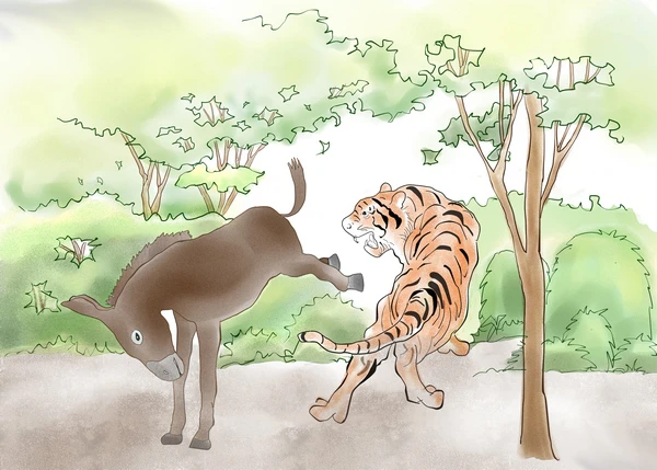 Lừa và hổ – Kho truyện cổ tích | Đọc và nghe truyện cổ tích miễn phí