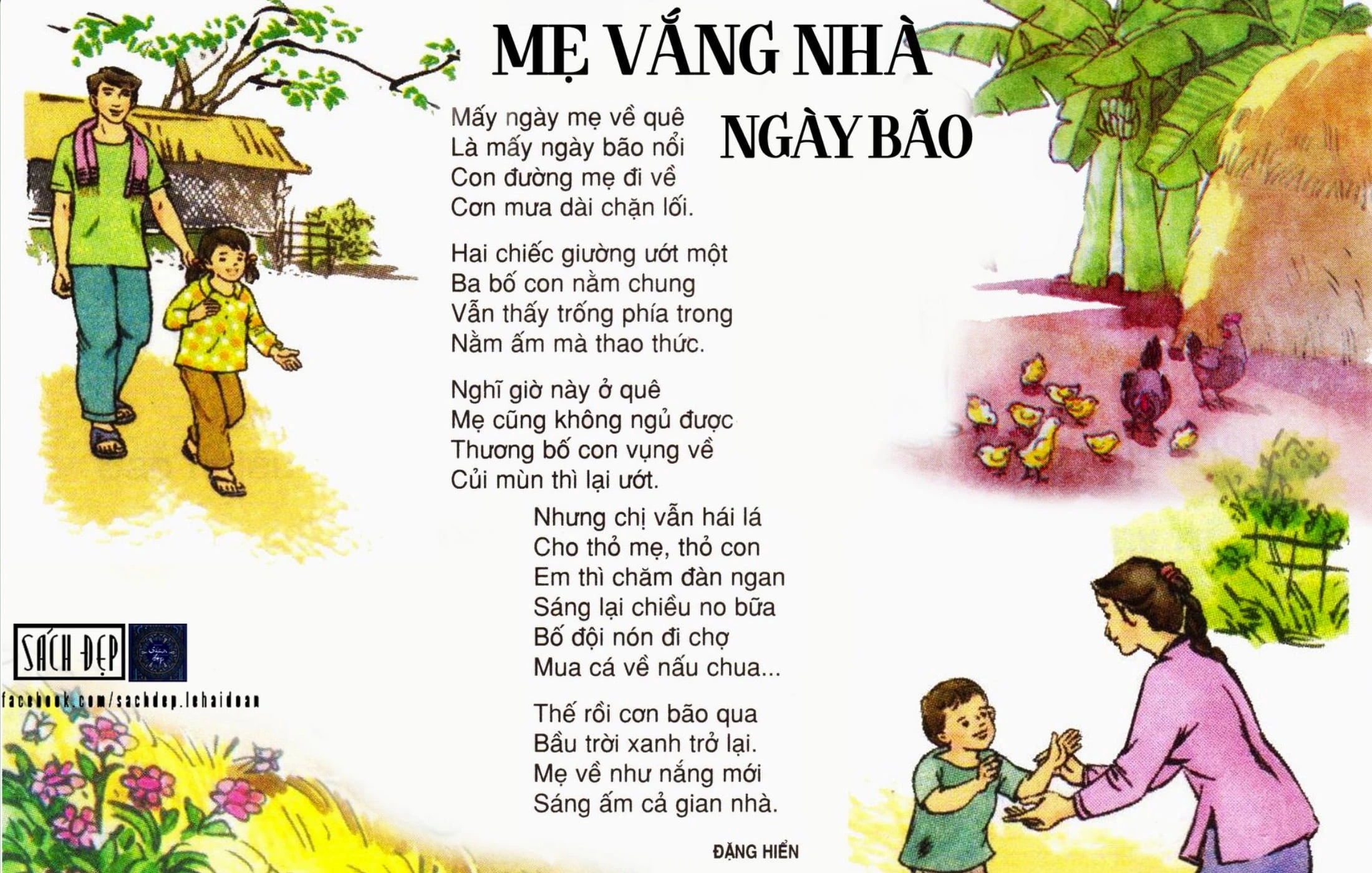 Mẹ vắng nhà ngày bão – Kho truyện cổ tích