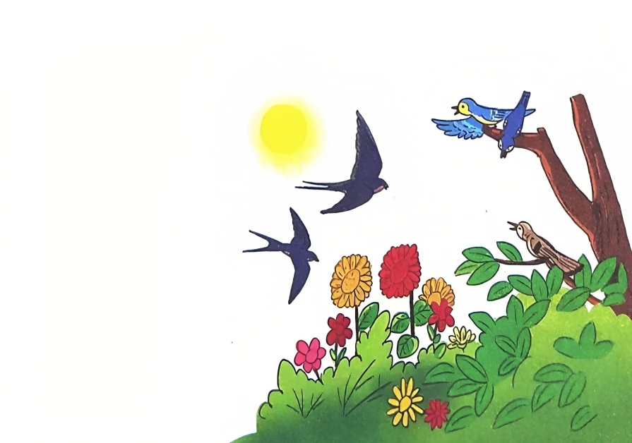Mùa xuân và con chim nhỏ