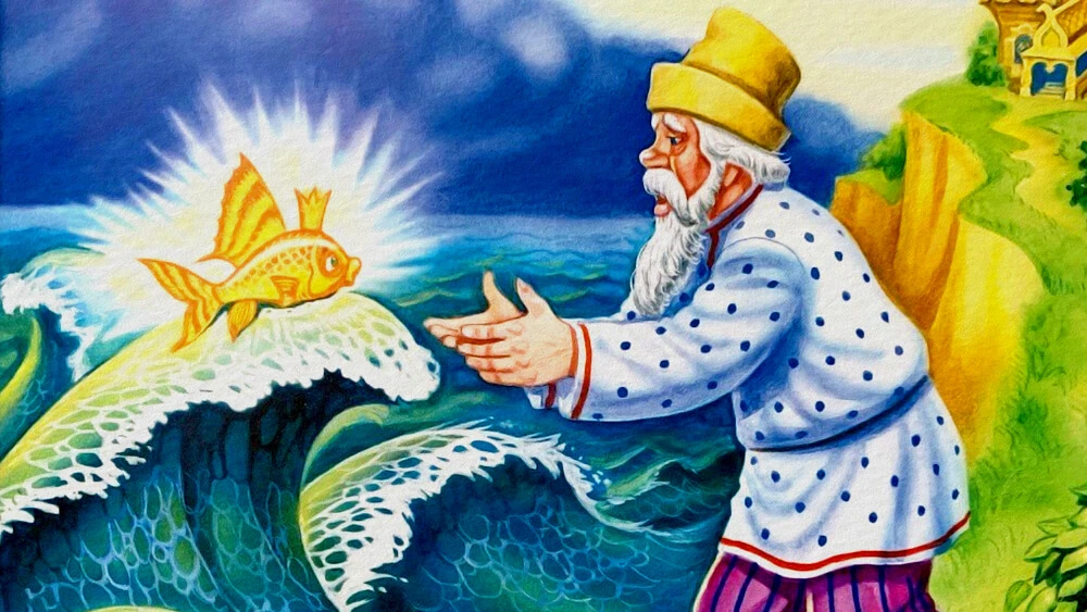 Ông lão đánh cá và con cá vàng – Kho truyện cổ tích