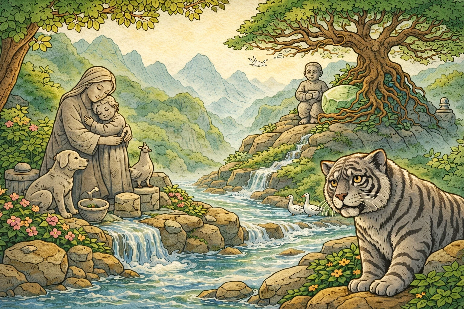 Ngậm ngải tìm trầm hay là sự tích núi Mẫu tử