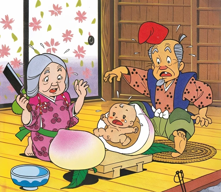 Mô-Mô-Ta-Rô, cậu bé quả đào