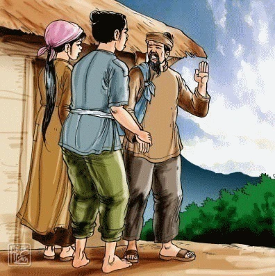 Nghe kể chuyện cổ tích - Sự tích khăn tang