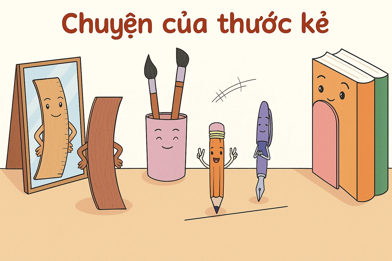 Nghe kể chuyện thiếu nhi - Chuyện của thước kẻ