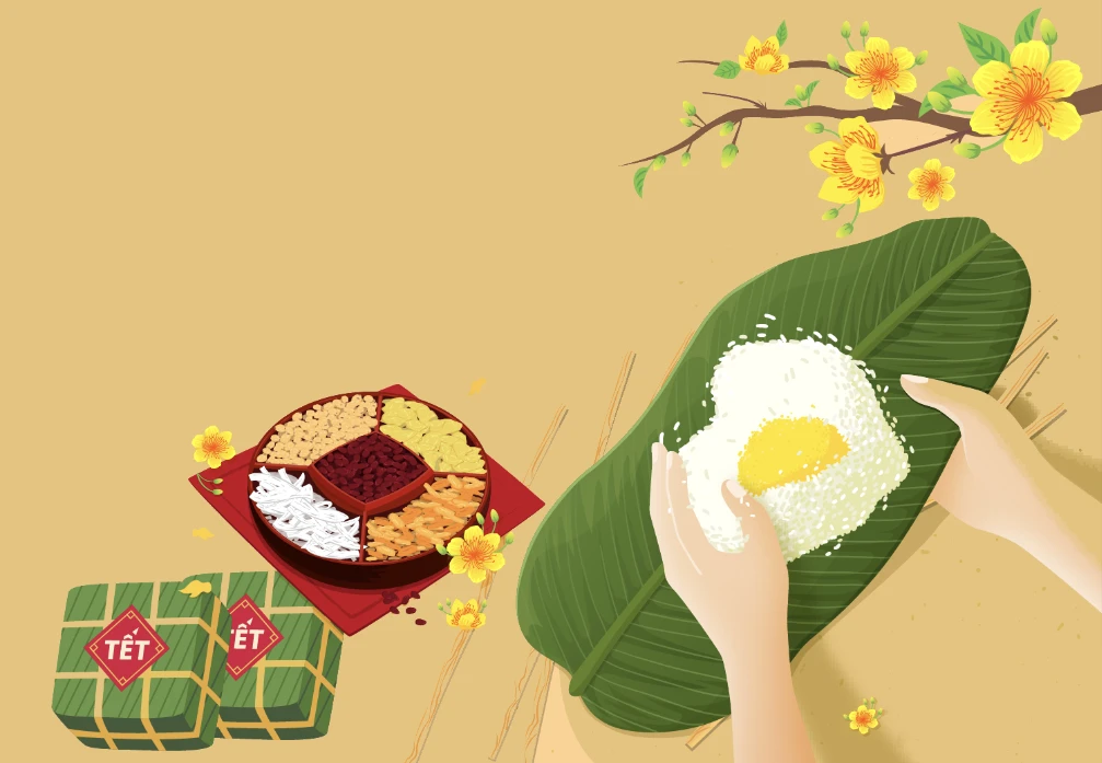 Nghe kể chuyện thiếu nhi - Tết bắt đầu từ bếp