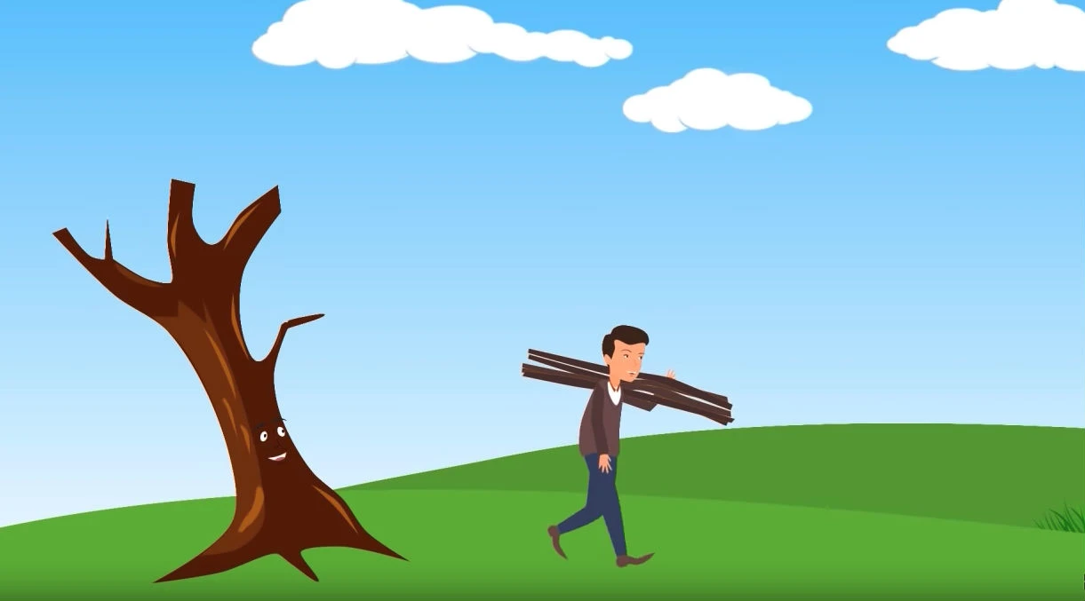 Người tiều phu và thần Hermes – Kho truyện cổ tích