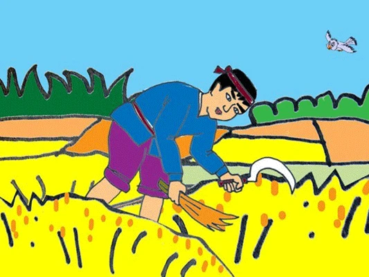 Nông dân với thành hoàng - Truyện cổ tích Việt Nam