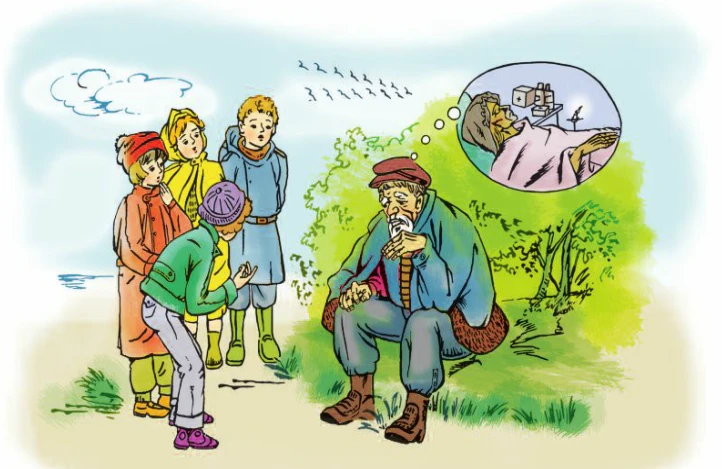 Đọc truyện Các em nhỏ và cụ già – Kho truyện cổ tích