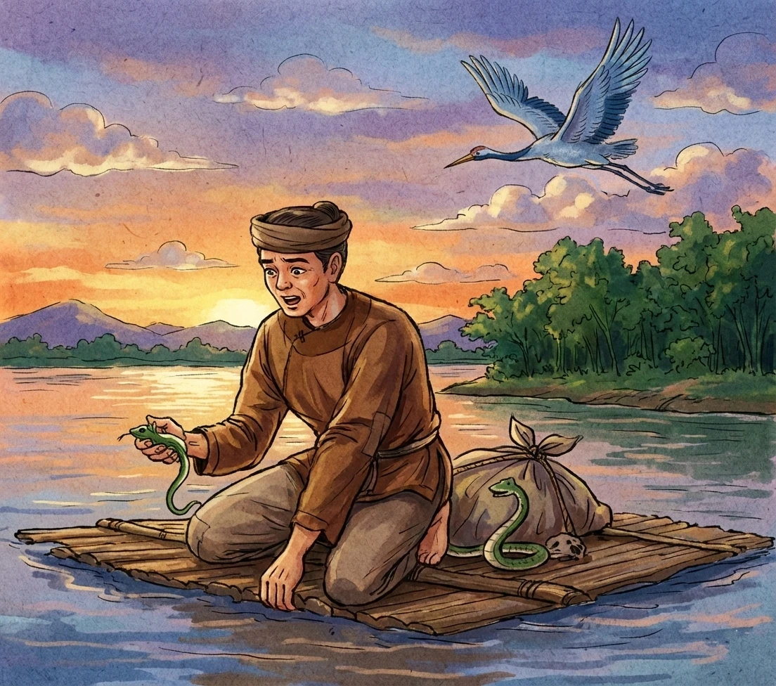 Đọc truyện cổ tích Cứu vật, vật trả ơn - Cứu nhân, nhân báo oán