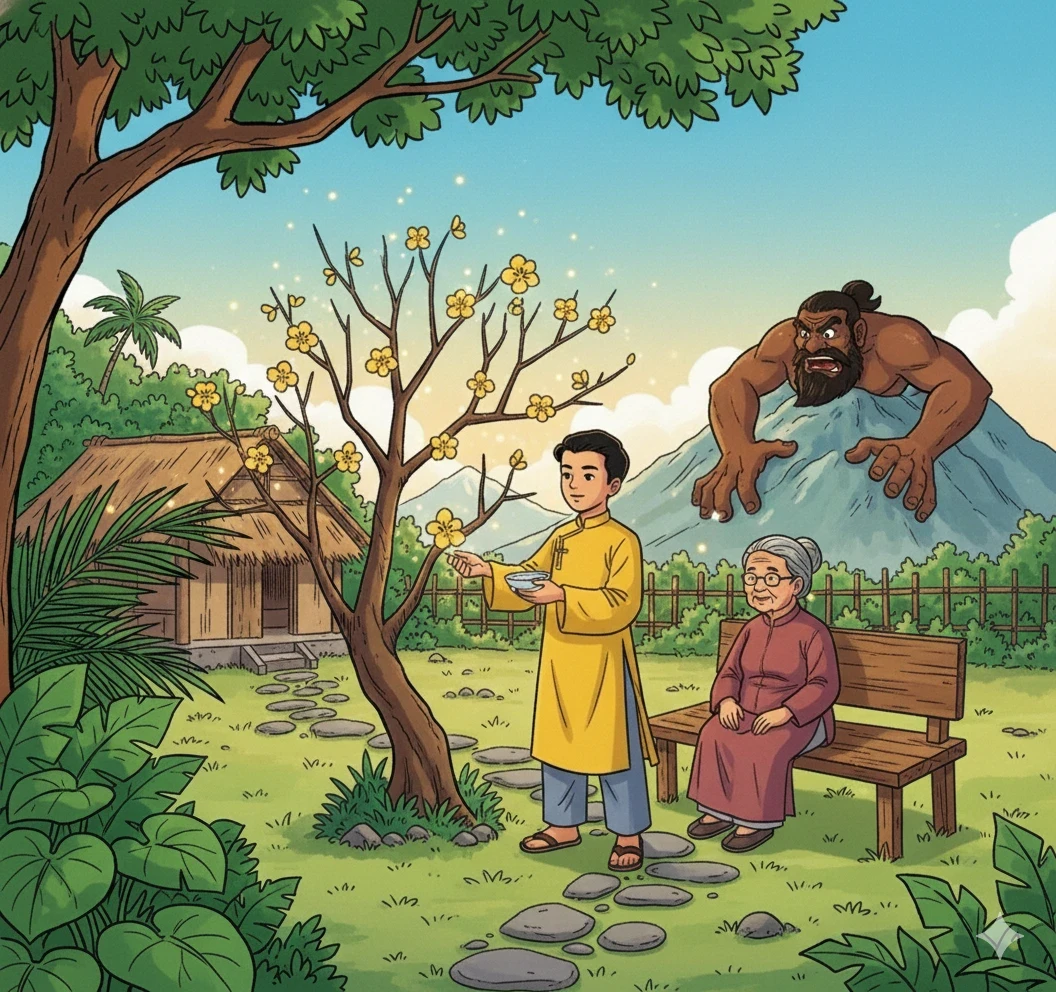 Sự tích hoa Mai vàng - Truyện cổ tích Việt Nam