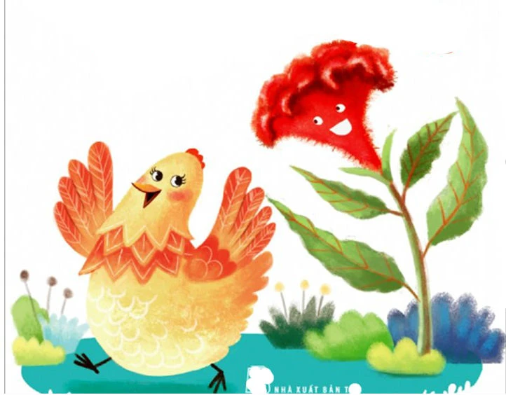 Sự tích hoa Mào Gà – Kho truyện cổ tích