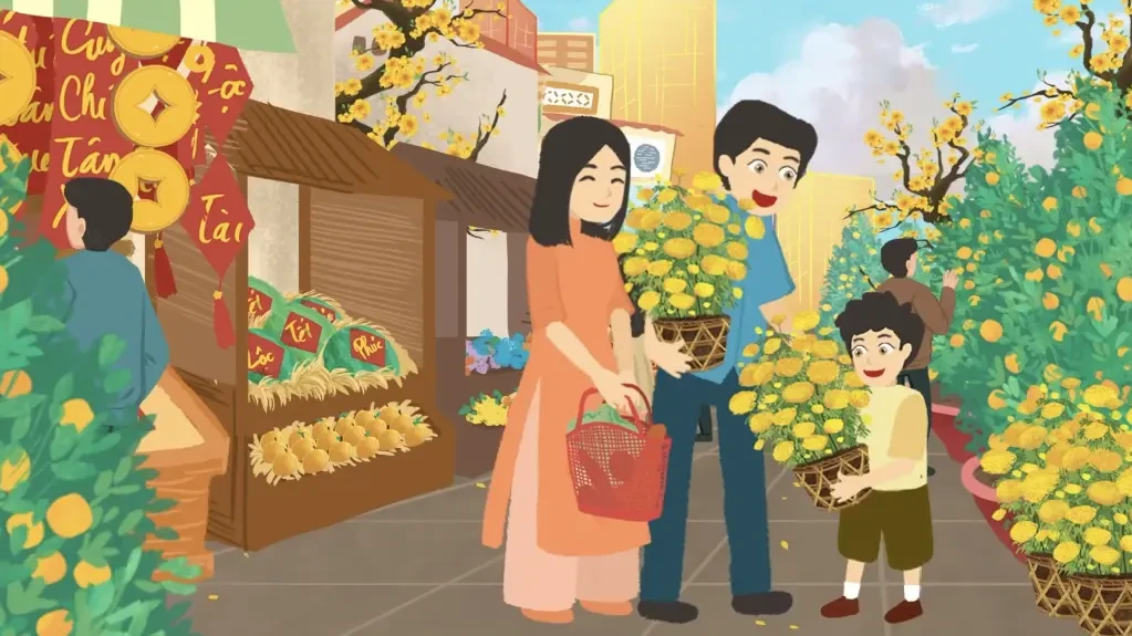 Sự tích hoa Vạn Thọ – Kho truyện cổ tích