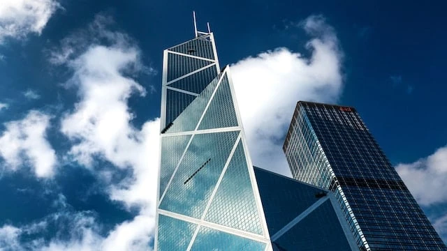 Tại sao bề mặt bên ngoài toà nhà Ngân hàng Trung Quốc ở Hồng Kông có r
