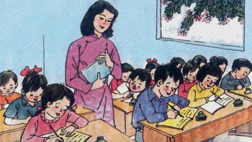 Thưa cô, tự nhiên nó như thế đấy ạ!