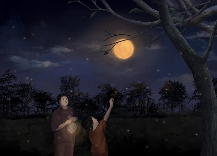 Trăng ơi, từ đâu đến? – Kho truyện cổ tích