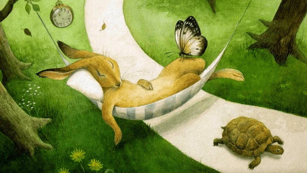Truyện ngụ ngôn Rùa và Thỏ – Kho truyện cổ tích