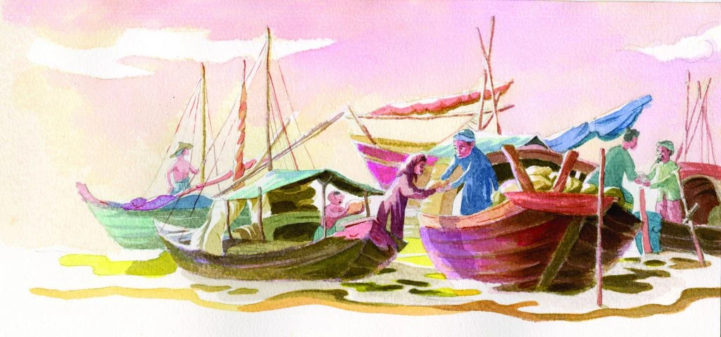 Truyền thuyết về Cồn Tàu (Bến Tre) – Kho truyện cổ tích